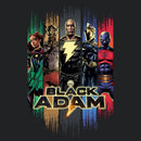 Women's Black Adam Superheroes From JSA Racerback Tank Top