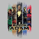 Girl's Black Adam Superheroes From JSA T-Shirt