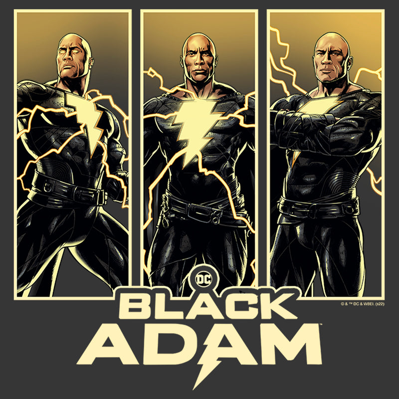 Boy's Black Adam Triple Hero Box T-Shirt