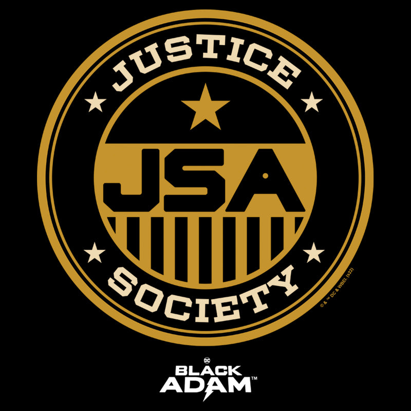 Women's Black Adam Hero Group Logo T-Shirt