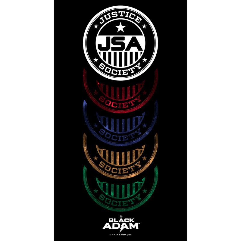 Women's Black Adam JSA Badge T-Shirt