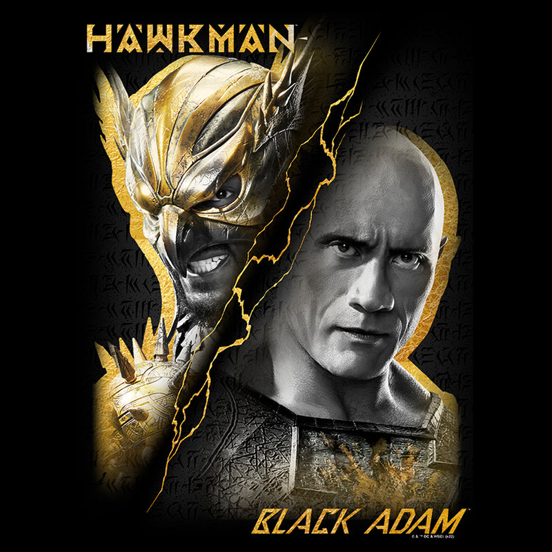 Women's Black Adam Man VS Myth T-Shirt