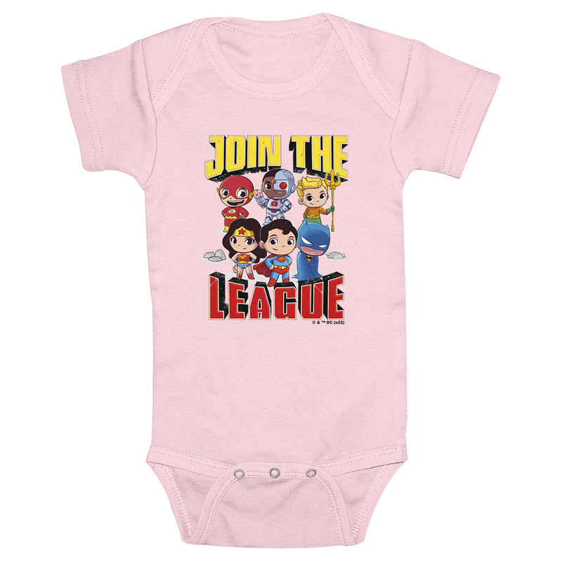 Infant's DC Super Friends Join the Justice League Onesie