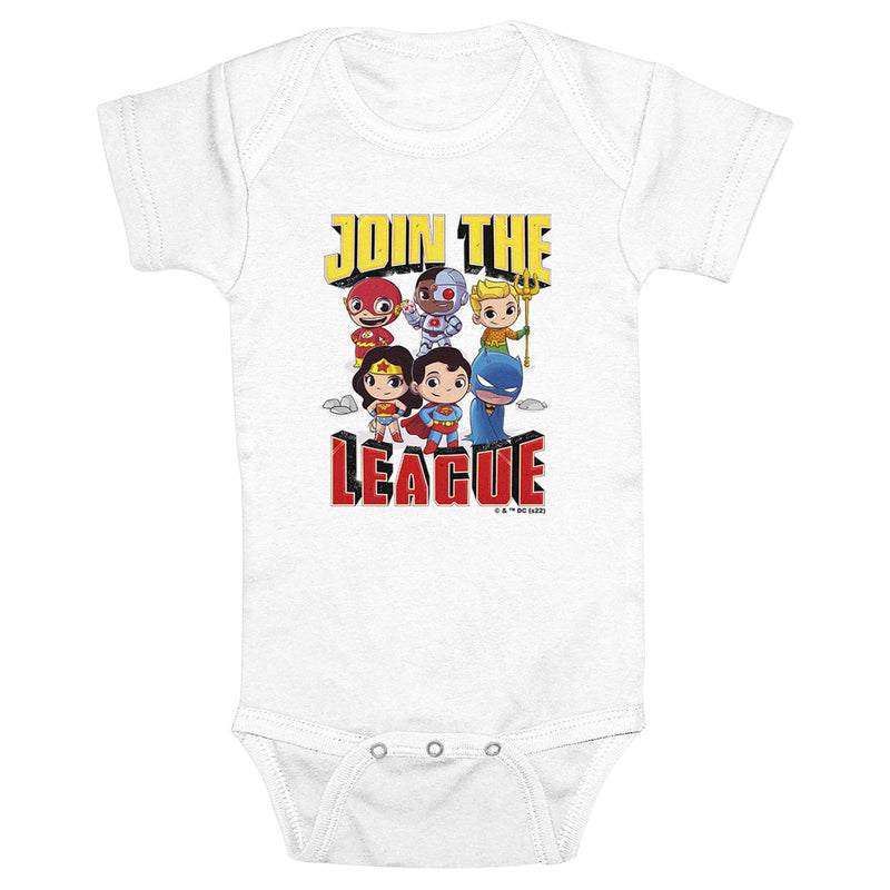 Infant's DC Super Friends Join the Justice League Onesie