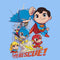 Infant's DC Super Friends Chibi Superheroes to the Rescue Onesie