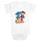 Infant's DC Super Friends Superheroes to the Rescue Onesie