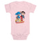 Infant's DC Super Friends Superheroes to the Rescue Onesie