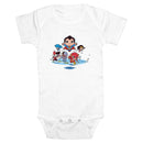 Infant's DC Super Friends Action Group Onesie