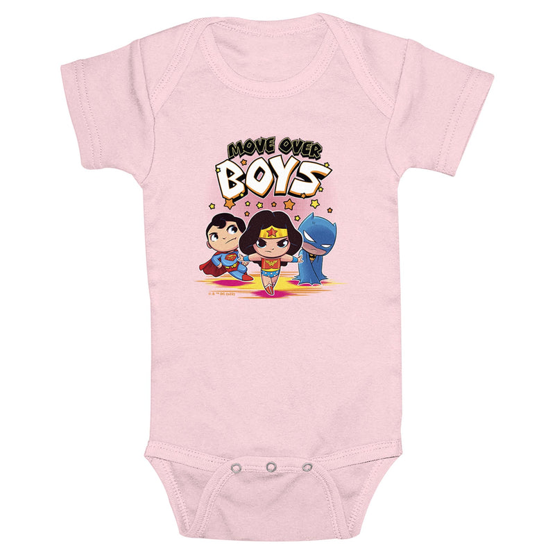 Infant's DC Super Friends Move Over Boys Onesie