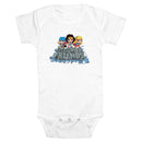 Infant's DC Super Friends Chibi Superheroines Onesie