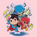 Infant's DC Super Friends Wham Pow Boom Onesie