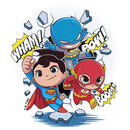 Infant's DC Super Friends Wham Pow Boom Onesie