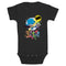 Infant's DC Super Friends Chibi Batman Defeats Onesie