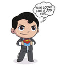 Infant's DC Super Friends Clark Kent Onesie