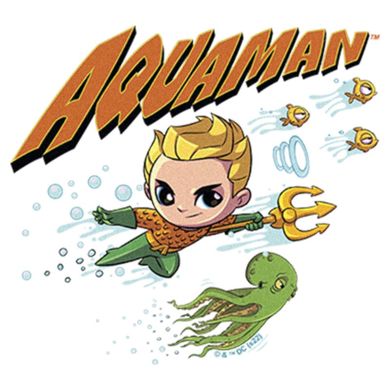 Infant's DC Super Friends Aquaman and Friends Onesie