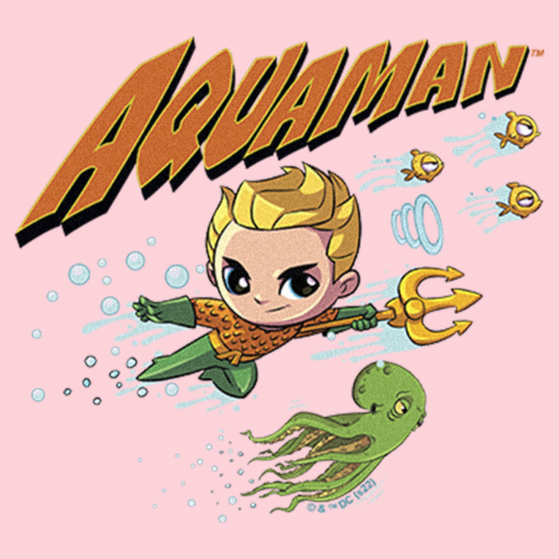 Infant's DC Super Friends Aquaman and Friends Onesie