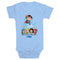 Infant's DC Super Friends Chibi Flying Superman Onesie