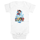 Infant's DC Super Friends Flying Superman Onesie