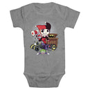 Infant's DC Super Friends Chibi Harley Quinn Toys Onesie