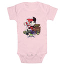 Infant's DC Super Friends Harley Quinn Toys Onesie