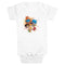 Infant's DC Super Friends Chibi Group Attack Onesie