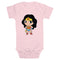 Infant's DC Super Friends Chibi Wonder Woman Power Pose Onesie