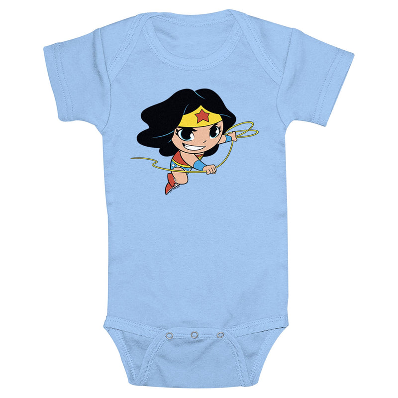 Infant's DC Super Friends Wonder Woman Attack Onesie