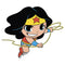 Infant's DC Super Friends Chibi Wonder Woman Attack Onesie