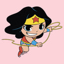 Infant's DC Super Friends Chibi Wonder Woman Attack Onesie