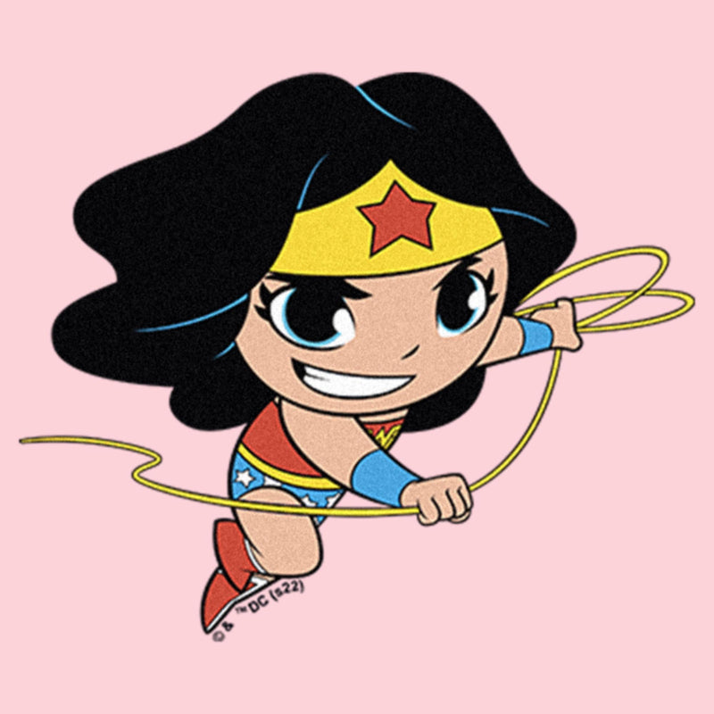 Infant's DC Super Friends Chibi Wonder Woman Attack Onesie