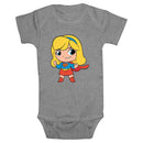 Infant's DC Super Friends Chibi Supergirl Onesie