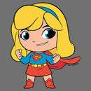 Infant's DC Super Friends Chibi Supergirl Onesie