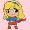 Infant's DC Super Friends Chibi Supergirl Onesie