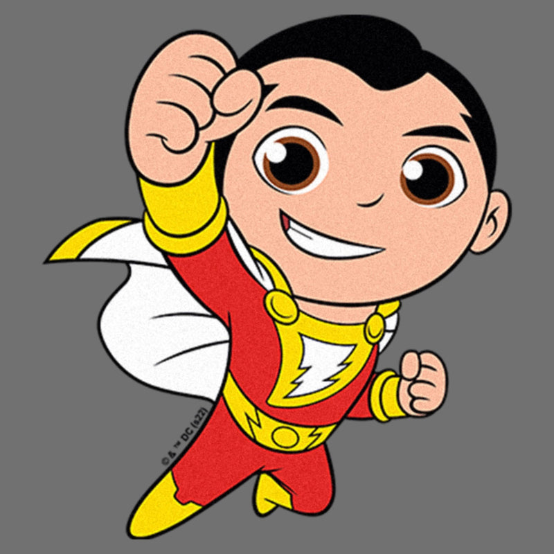 Infant's DC Super Friends Chibi Shazam Onesie