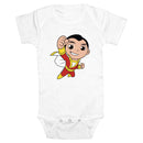 Infant's DC Super Friends Chibi Shazam Onesie