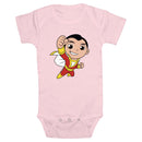 Infant's DC Super Friends Chibi Shazam Onesie