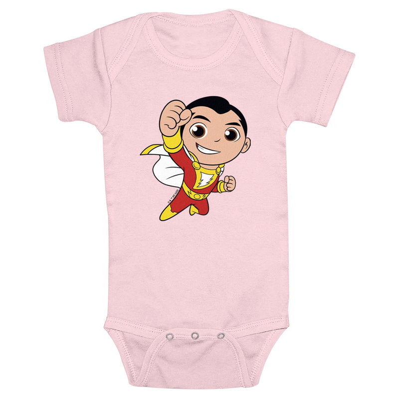 Infant's DC Super Friends Chibi Shazam Onesie