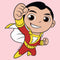 Infant's DC Super Friends Chibi Shazam Onesie