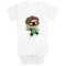 Infant's DC Super Friends Green Lantern Hal Jordan Onesie