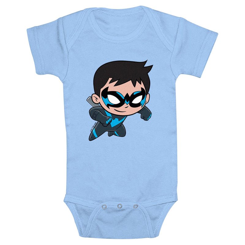 Infant's DC Super Friends Chibi Nightwing Onesie