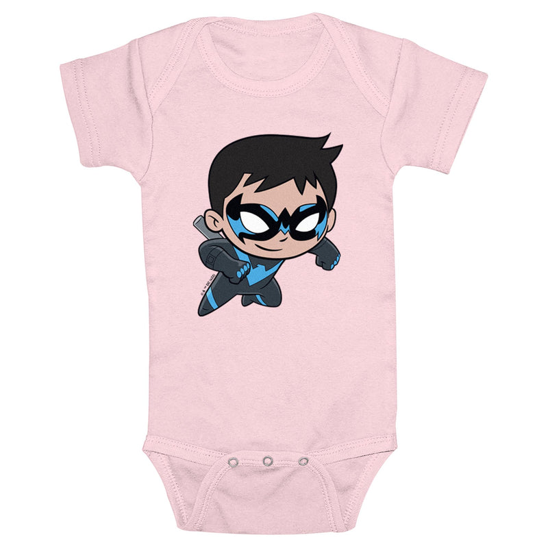 Infant's DC Super Friends Chibi Nightwing Onesie