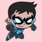 Infant's DC Super Friends Chibi Nightwing Onesie