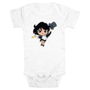 Infant's DC Super Friends Chibi Zatanna Onesie