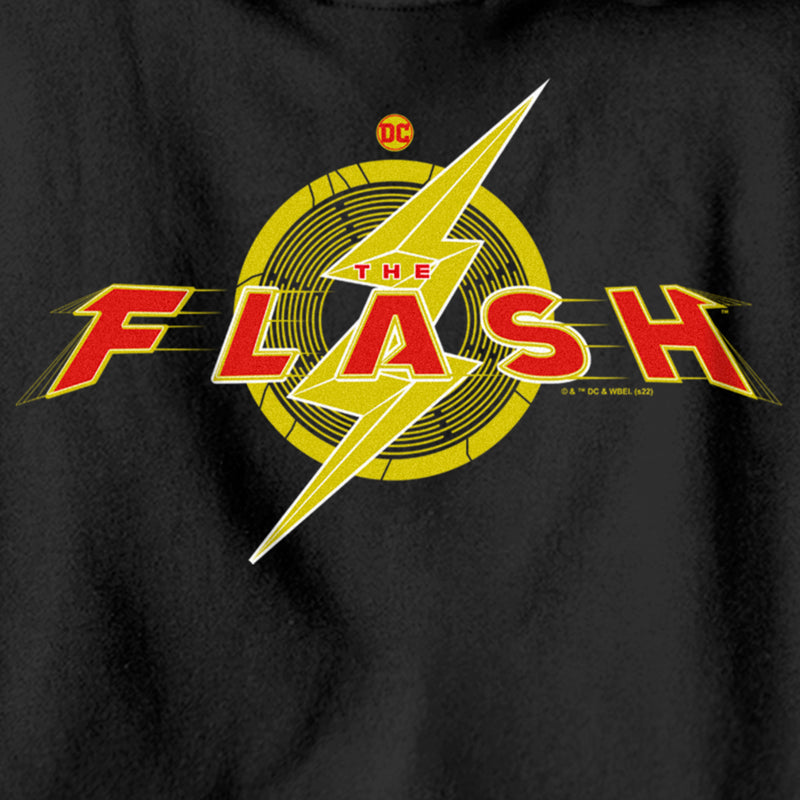 The Flash Title Color Code Boy's The Flash Animated Logo Pull Over Hoodie – Fifth Sun