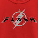 Girl's The Flash Black Official Logo T-Shirt