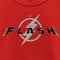 Girl's The Flash Black Official Logo T-Shirt