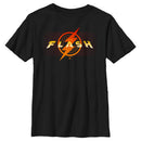 Boy's The Flash Animated Yellow Logo T-Shirt