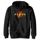 Boy's The Flash Animated Yellow Logo Pull Over Hoodie