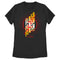 Women's The Flash Triple Gold Logo T-Shirt