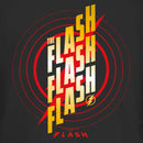 Junior's The Flash Triple Gold Logo T-Shirt